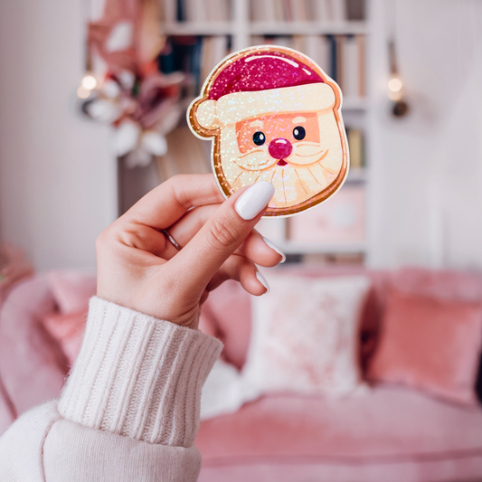 Santa Cookie Holographic