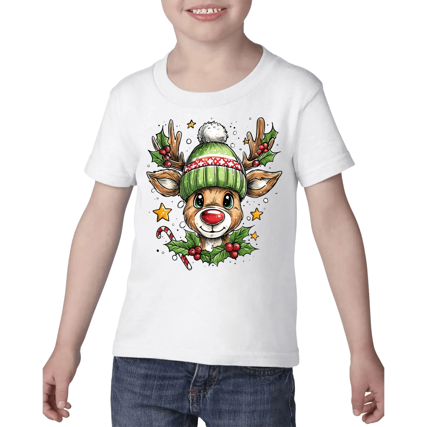 White front flat lay