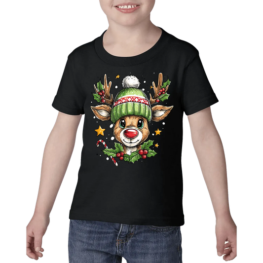 Black front flat lay