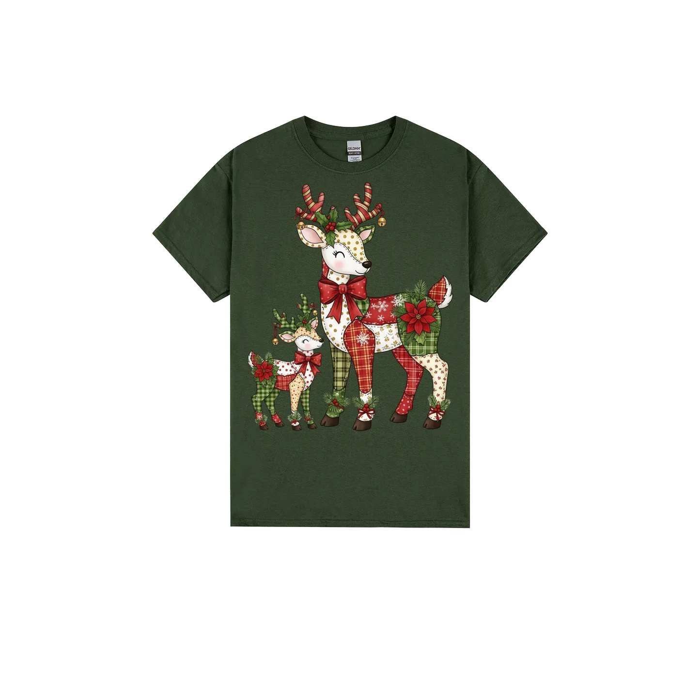 Forest Green front flat lay