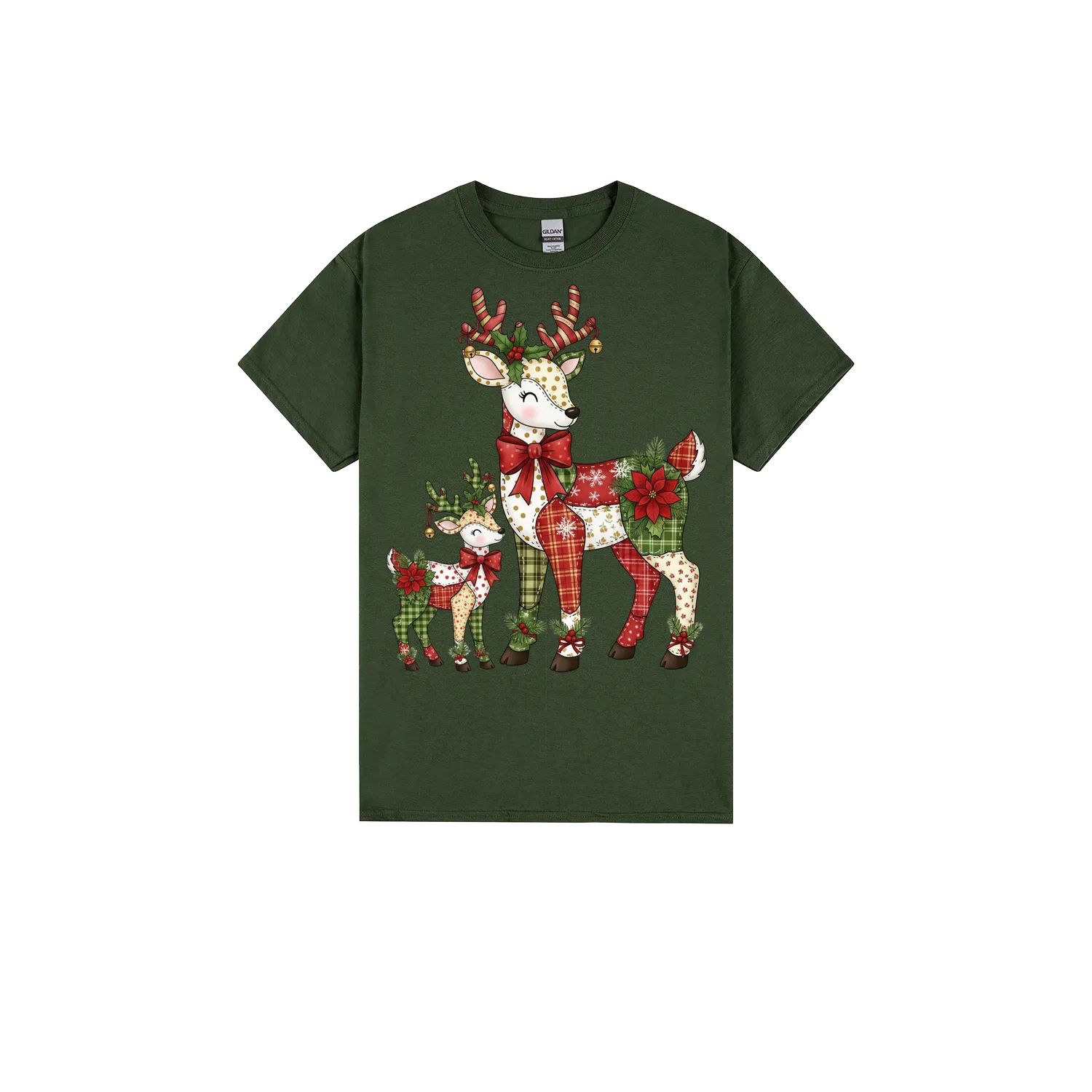 Forest Green front flat lay