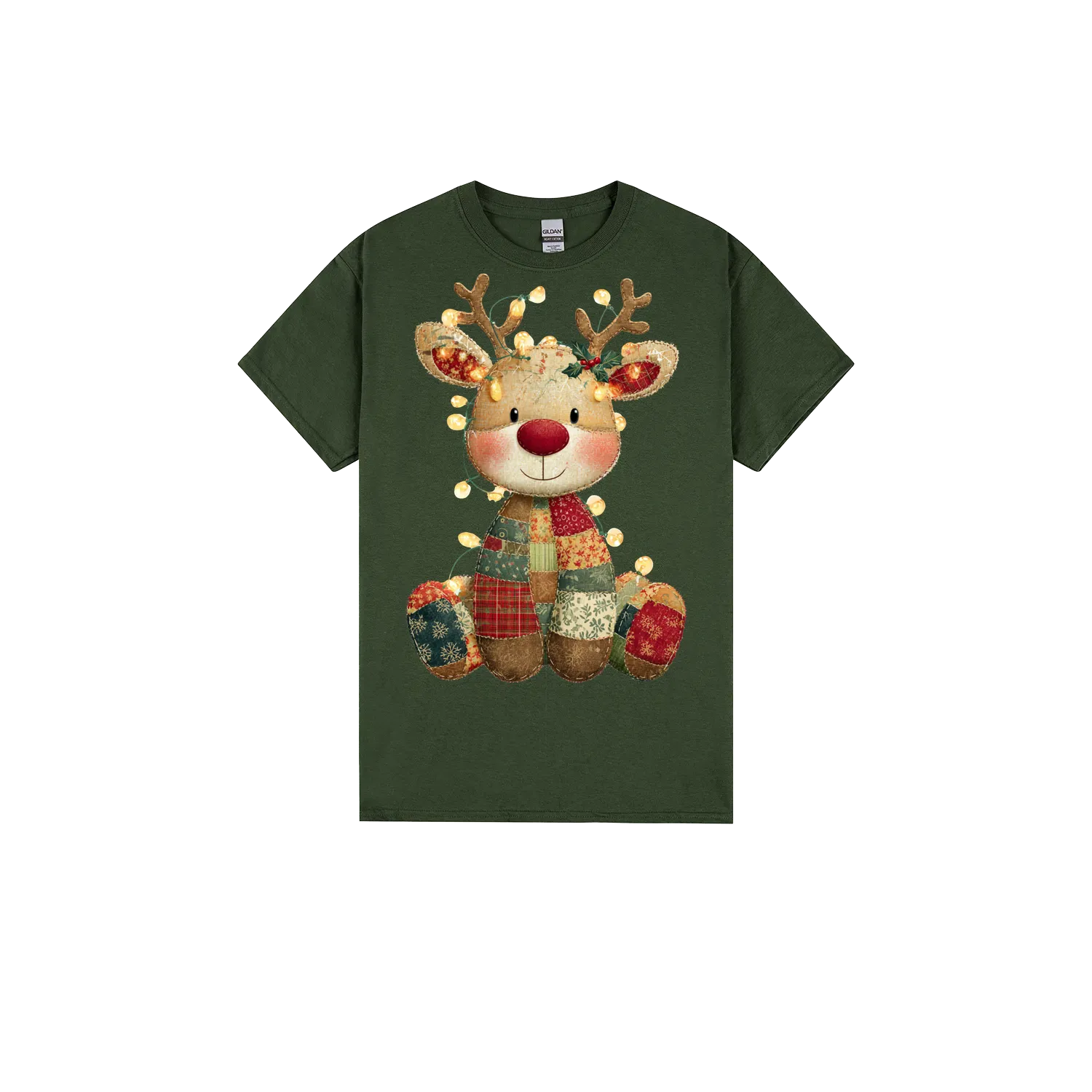 Forest Green front flat lay