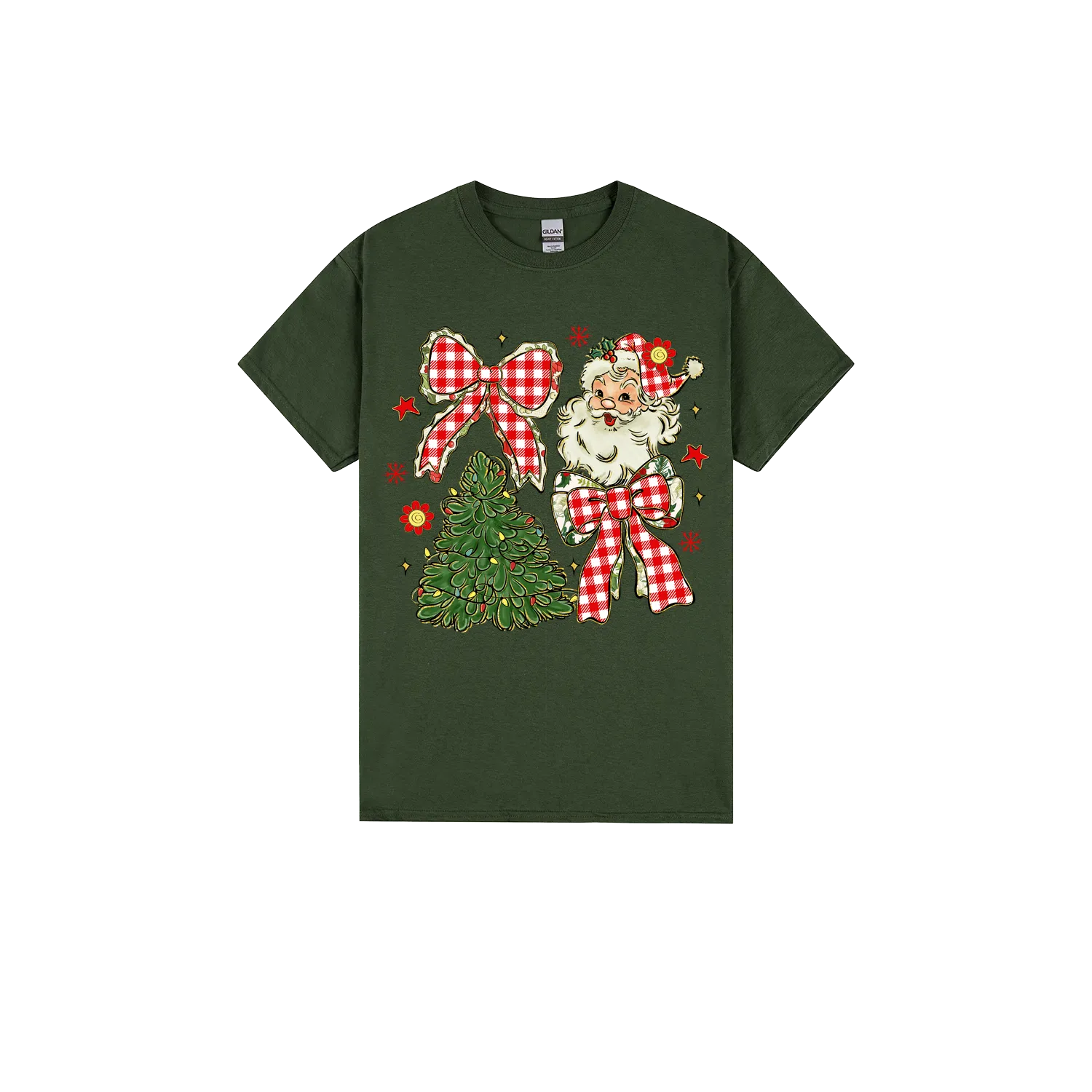 Forest Green front flat lay