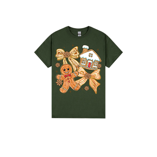 Forest Green front flat lay