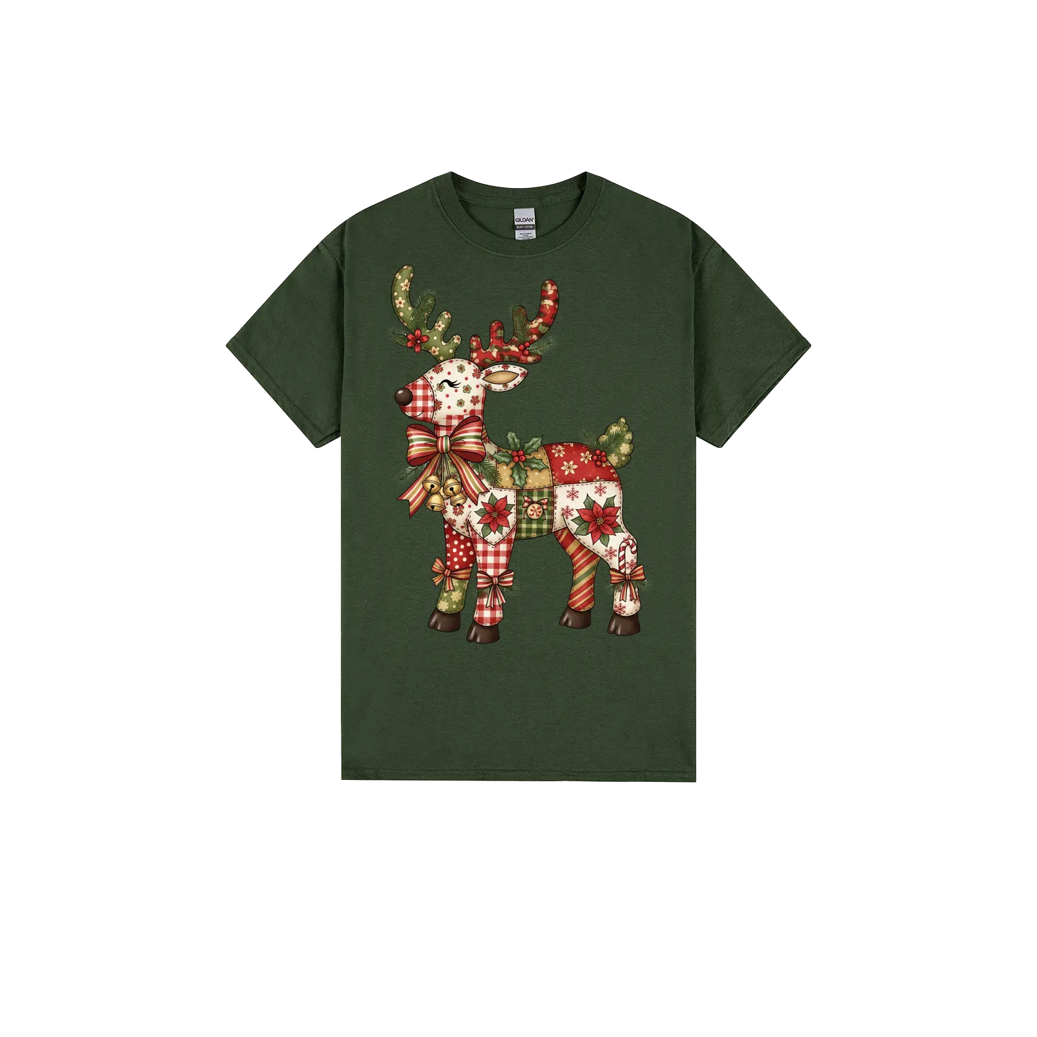 Forest Green front flat lay