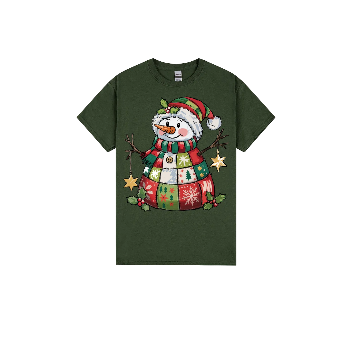 Forest Green front flat lay