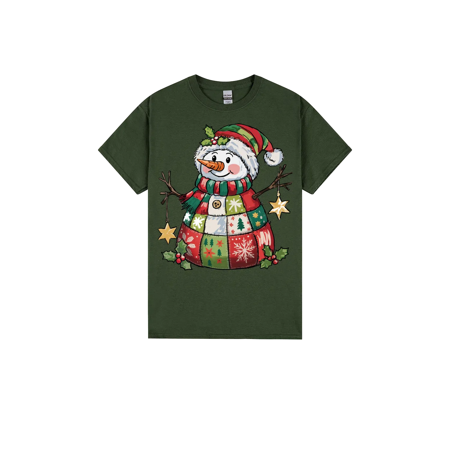 Forest Green front flat lay