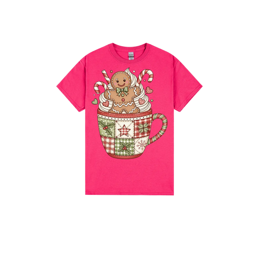 Heliconia front flat lay