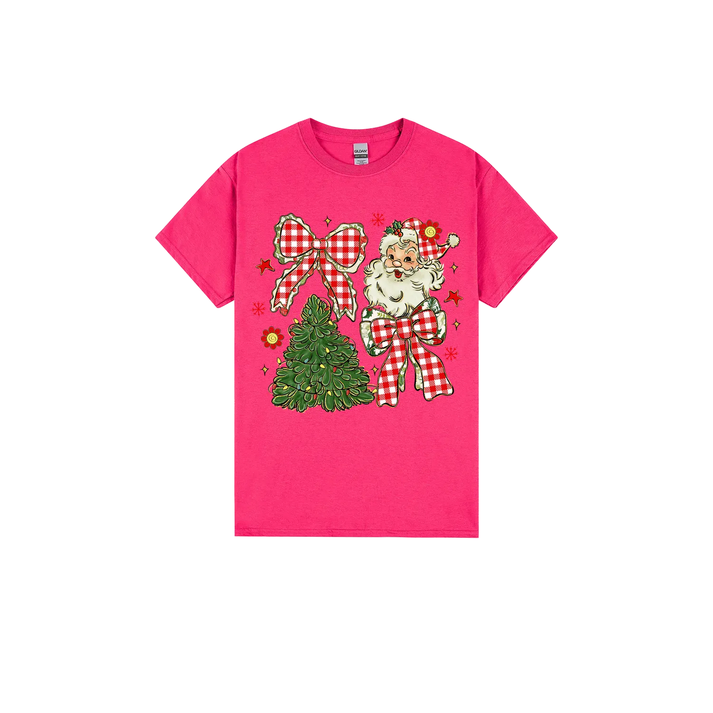 Heliconia front flat lay