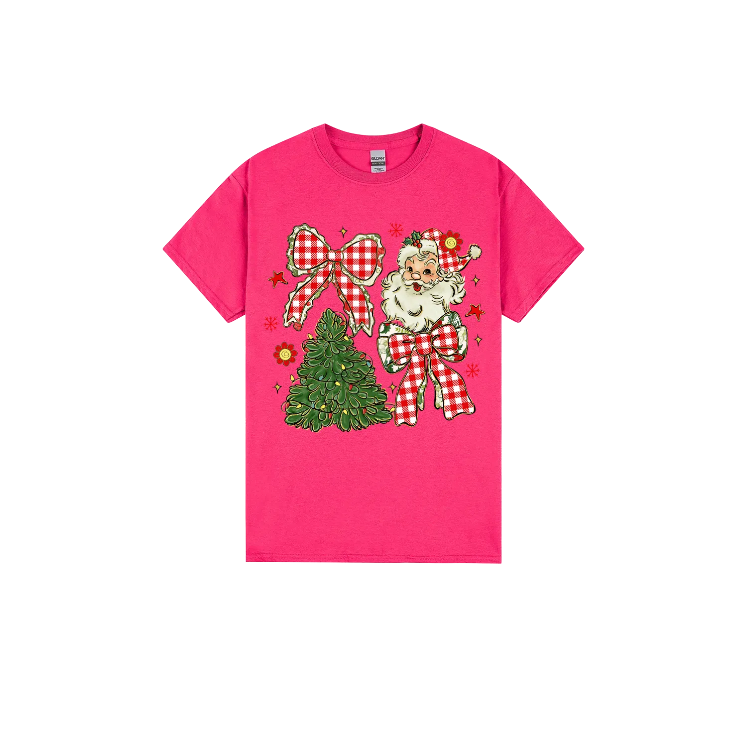 Heliconia front flat lay