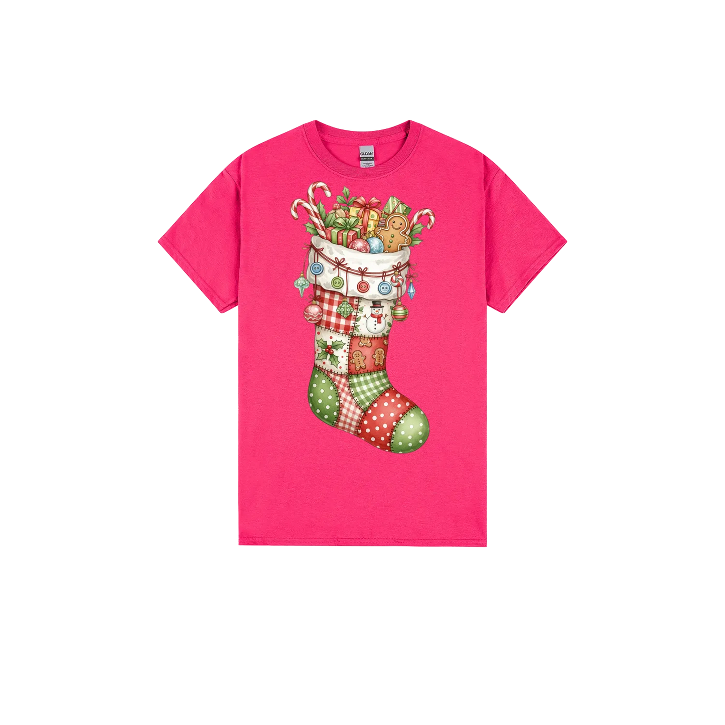 Heliconia front flat lay