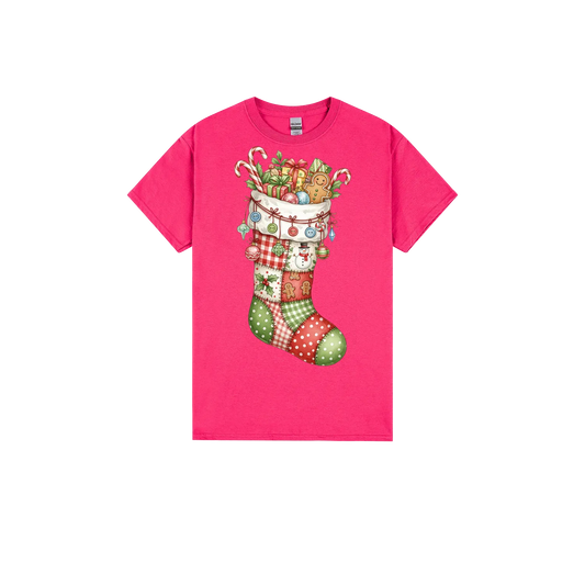 Heliconia front flat lay