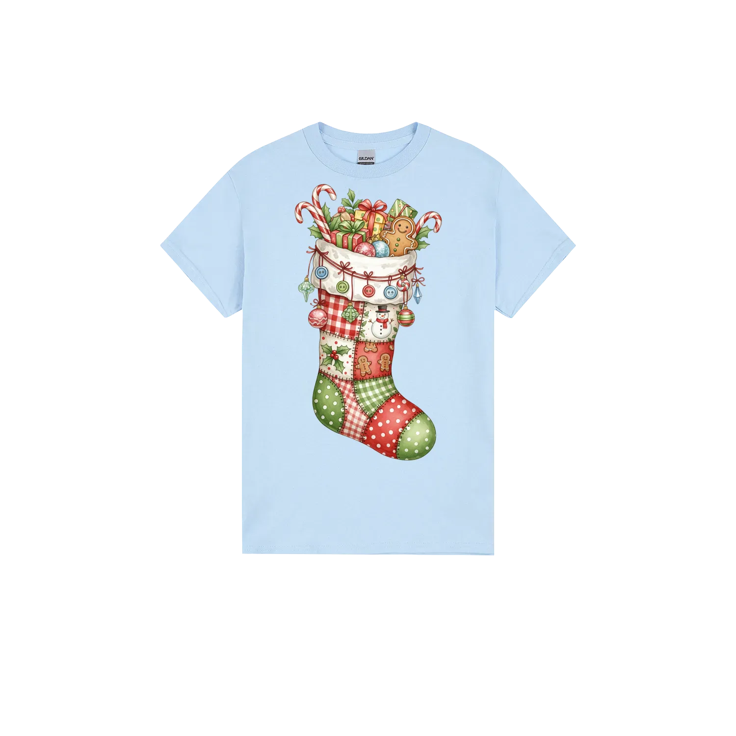 Light Blue front flat lay