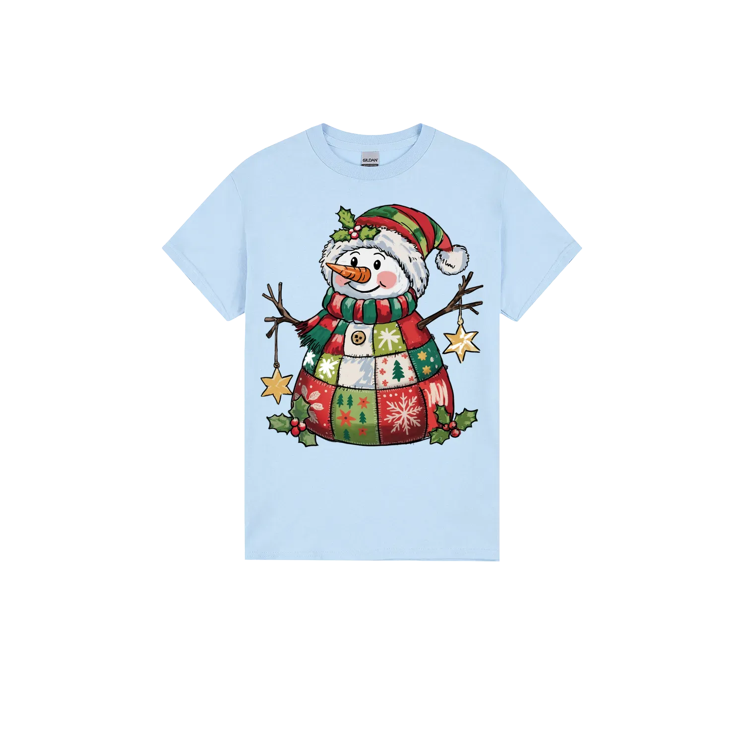 Light Blue front flat lay