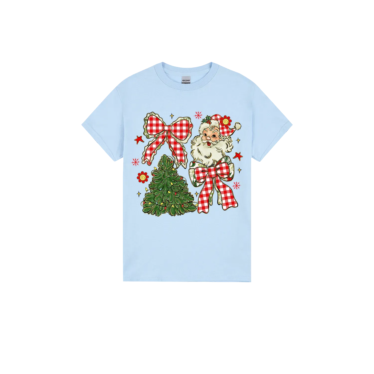 Light Blue front flat lay