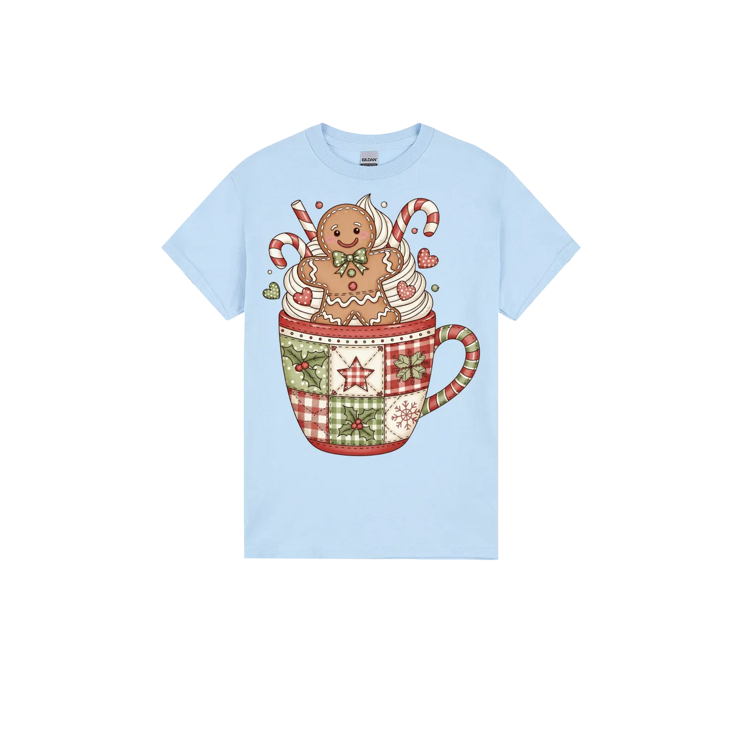 Light Blue front flat lay