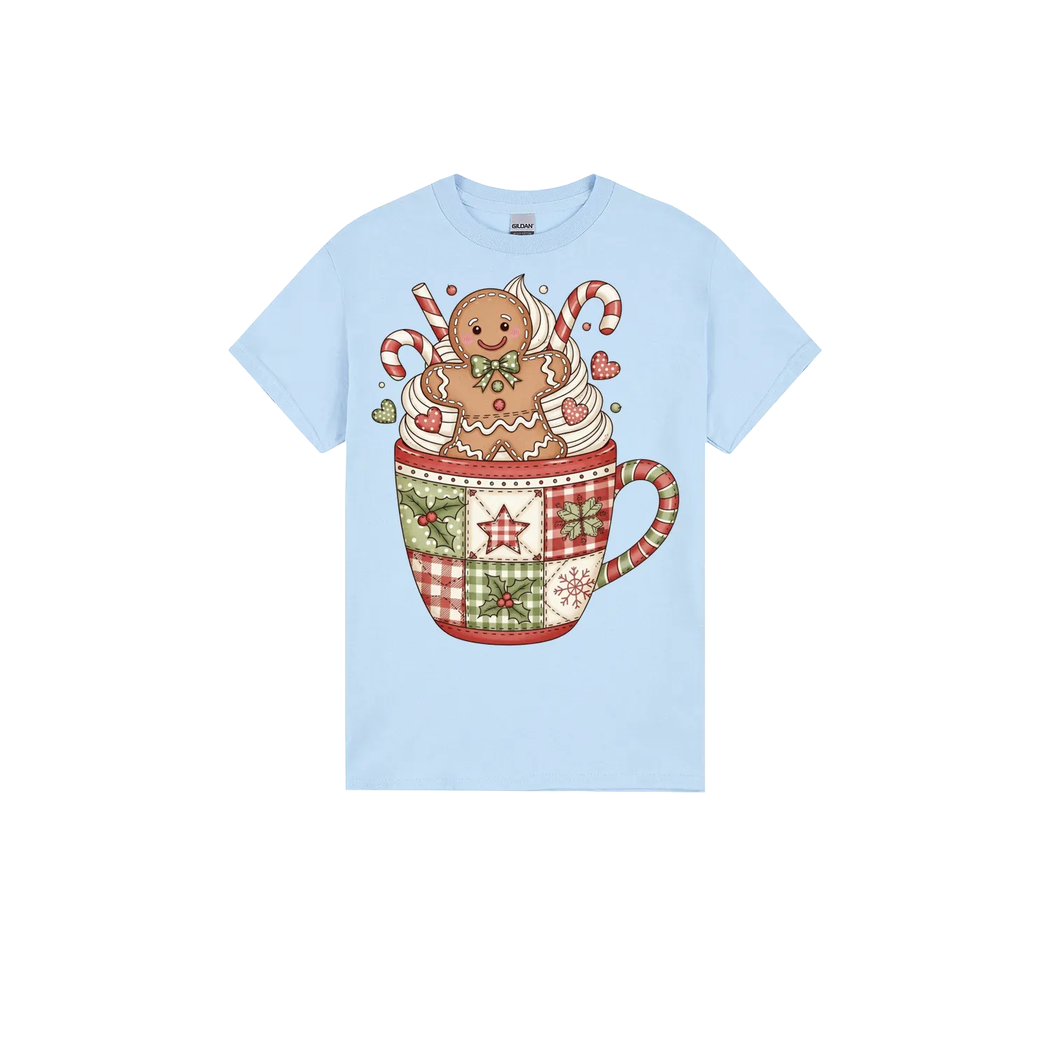 Light Blue front flat lay