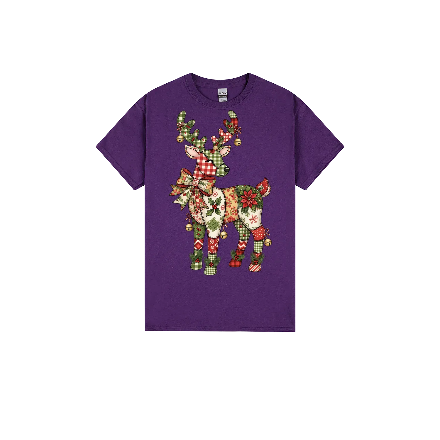 Purple front flat lay