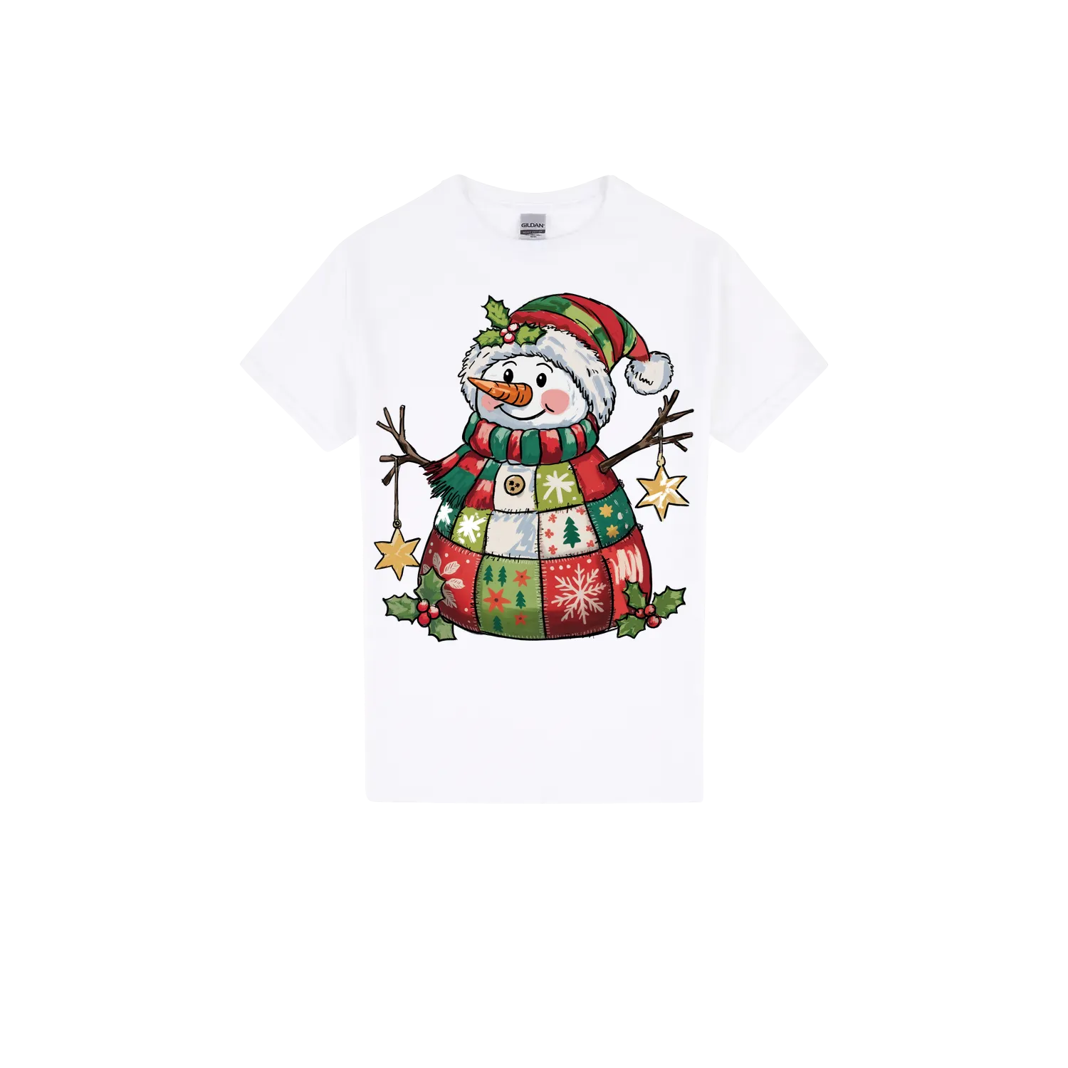 White front flat lay