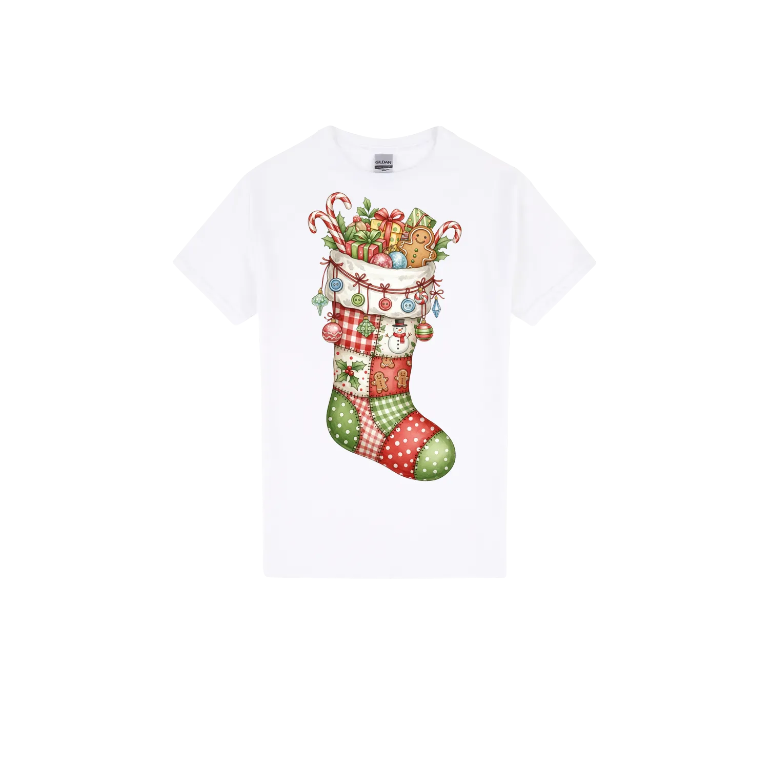 White front flat lay