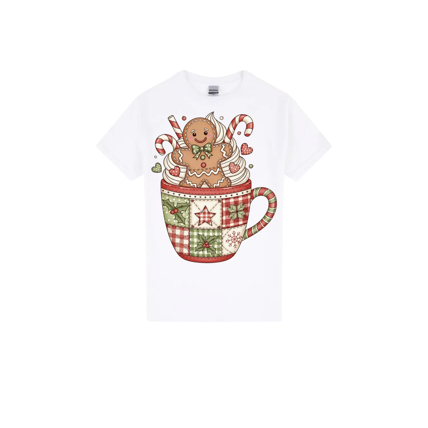 White front flat lay