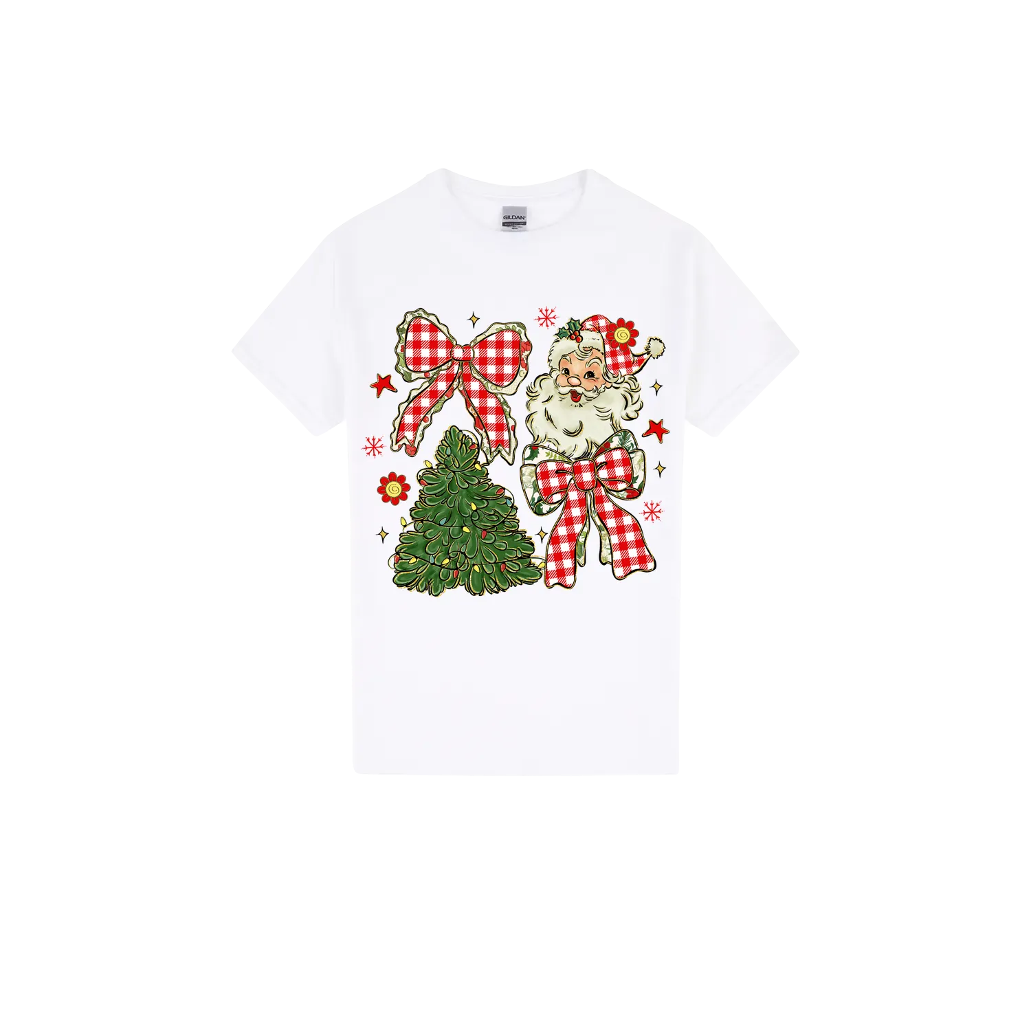 White front flat lay